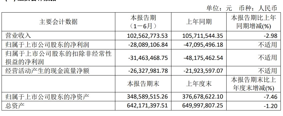 快讯丨亚振家居2024上半年实现营业收入1.03亿元,同比减少2.98%